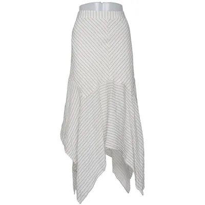 Skirt (Wilke Seersucker) from Ganni Cotton, Silk