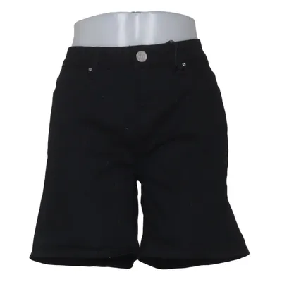 Denim shorts (Black) from Flash Jeans Cotton, Elastane