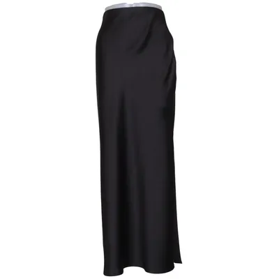 Jupe longue (Noir) de Express Polyester recyclé