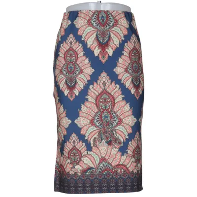 Jupe (Bleu, Multicolore) de Oui Élasthane, Polyester
