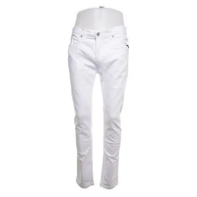 Jeans (Hvid) fra SAND Jeans Bomuld, Elastan