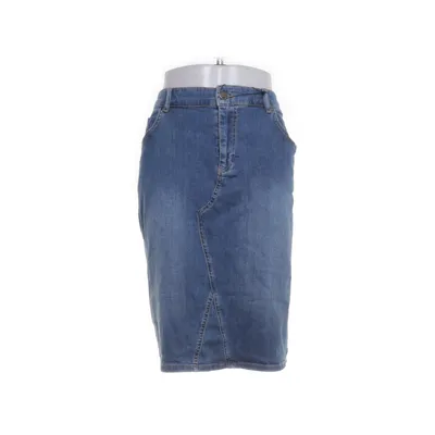 Jeanskjol (Blå) från XLNT by KappAhl Bomull, Elastan