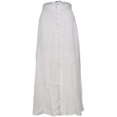 Långkjol (Vit) från Massimo Dutti