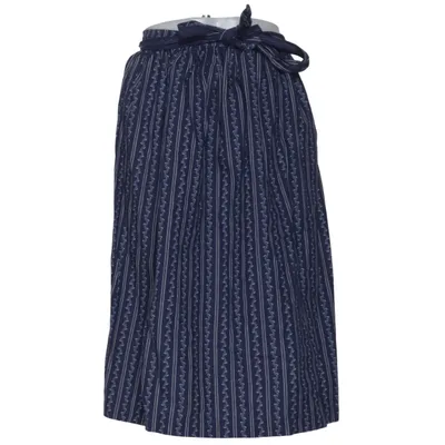 Tablier (Bleu, Blanc)