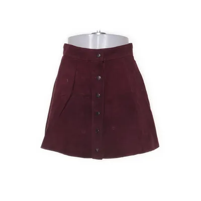 Läderkjol (Röd) från Forever 21 Skinn