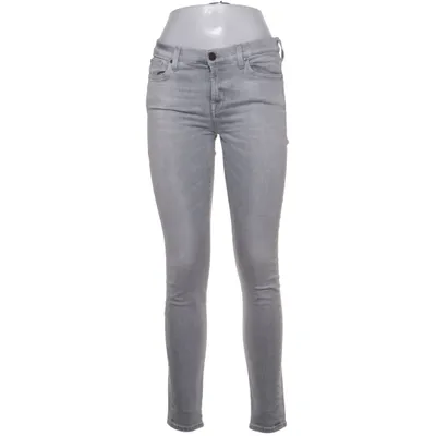 Jeans (Grå) från 7 for All Mankind Bomull, Elastan