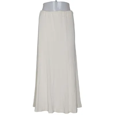 Jupe longue (Blanc) de Anna & Anna Coton, Viscose