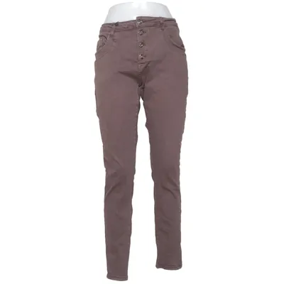 Jeans (Brun) från Fanny Michel Bomull, Elastan