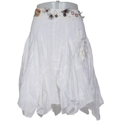 Jupe (Blanc) de Desigual Coton