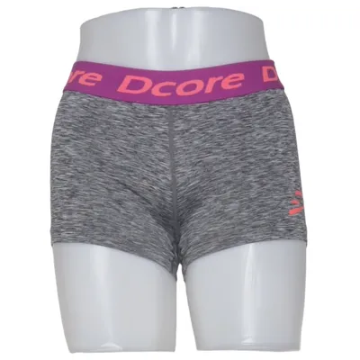 Compression shorts (Gray, Pink, Purple) from Dcore Elastane, Polyester