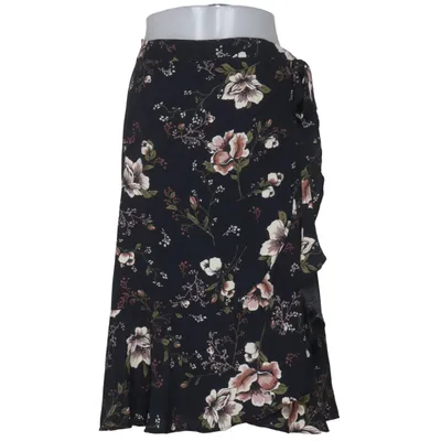 Wrap skirt (Black, Multicolored) from Three Sixty Five Polyester