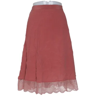 Skirt (Red) from Custommade Polyester, Silk, Viscose