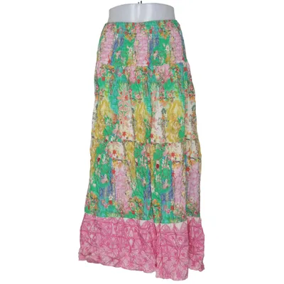 Maxi skirt (Green, Pink, Yellow) from Marta Viscose