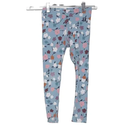 Leggings (Blue, Multicolored) from Polarn O. Pyret Elastane, Organic cotton
