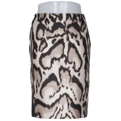 Rok (Zwart, Beige) van Diane von Furstenberg Elastaan, Polyamide, Zijde, Viscose, Wol