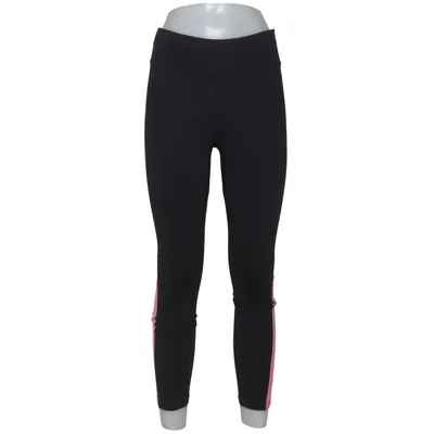 Træningsleggings (Sort, Pink) fra TCS Elastan, Polyester