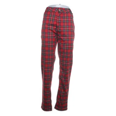 Byxor (Röd, Flerfärgad) från Banned Alternative Elastan, Polyester, Viskos