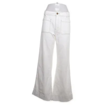 Jeans (White) from Dissh Cotton