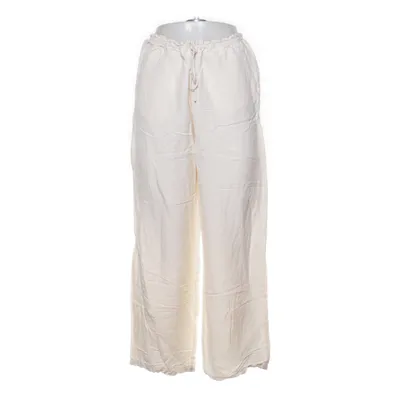 Palazzo broek (Beige) van Lioness Linnen, Viscose