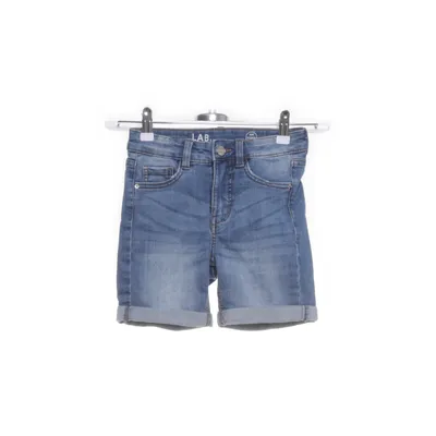 Denim shorts (Blauw) van Lab Industries by KappAhl Katoen, Elastaan, Polyester