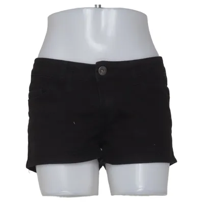 Denim shorts (Zwart) van Denim Life by Pimkie Katoen, Elastaan