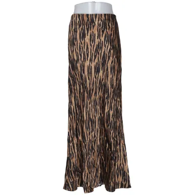 Maxi skirt (Multicolored, Brown) from H&M Viscose