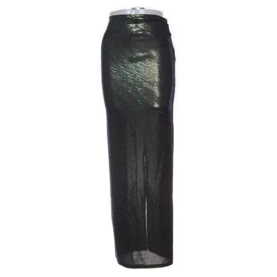 Långkjol (Svart, Grön, Blå, Flerfärgad) från NA-KD Elastan, Metallfiber, Polyester