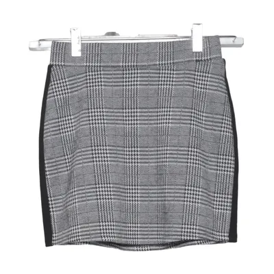 Skirt (Black, Gray, White) from Red & Blue Elastane, Polyester