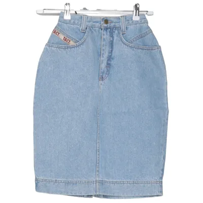 Denim skirt (Blue) from Tact