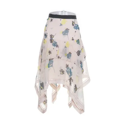 Jupe (Rose, Multicolore) de Self-Portrait Polyester, Viscose