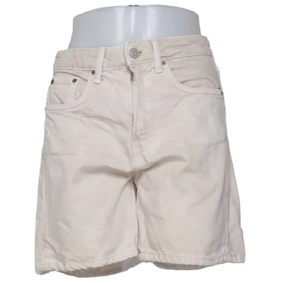Short en jean (Beige) de Zara Coton, Lyocell