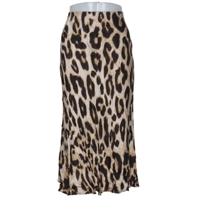 Jupe longue (Beige, Multicolore) de H&M Viscose
