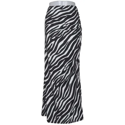 Maxi rok (Zwart, Wit) van Vero Moda Elastaan, Gerecycled polyester