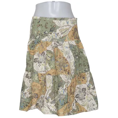 Skirt (Green, Beige, Multicolored) from Att. Cotton