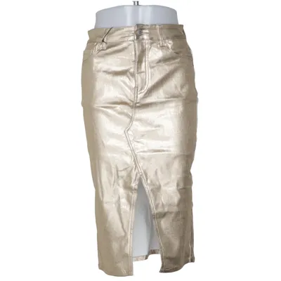 Nederdel (Guld) fra Wear Jeans Bomuld, Elastan, Nylon, Polyurethan