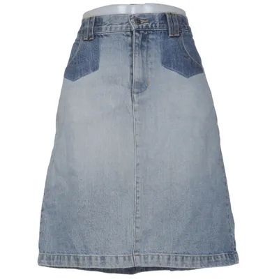 Jeanskjol (Blå) från Crocker Bomull