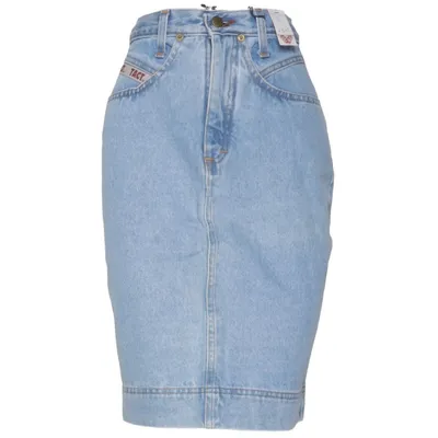 Denim skirt (Blue) from Tact Cotton