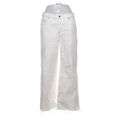 Jeans (Vit) från H&M Bomull, Elastan
