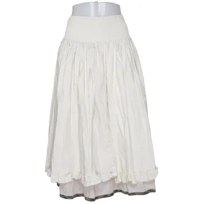 Maxi skirt (White, Beige) from Ewa I Walla Cotton