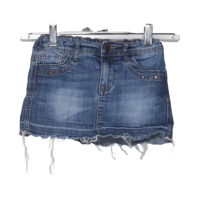 Denim skirt (Blue) from Uniq Young Cotton, Elastane, Polyester