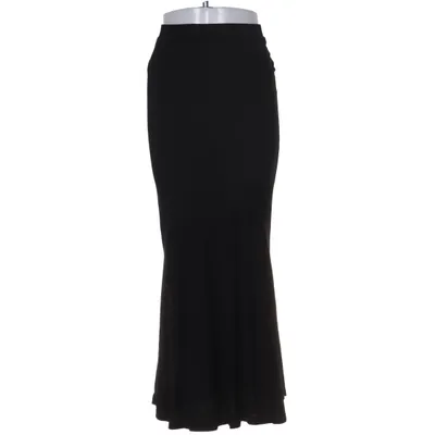 Maxi skirt (Black) from Frk. Elastane, Viscose