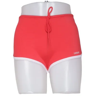 Träningsshorts (Röd, Vit) från Casall Elastan, Polyamid