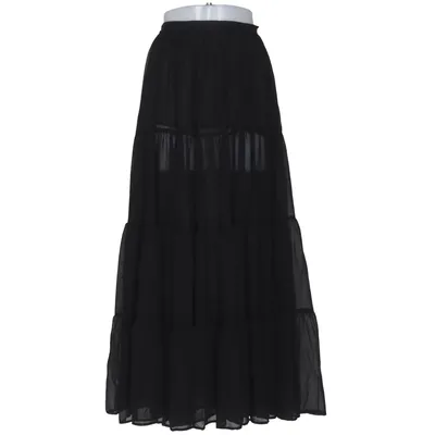 Jupe longue (Noir) de H&M Edition Polyester