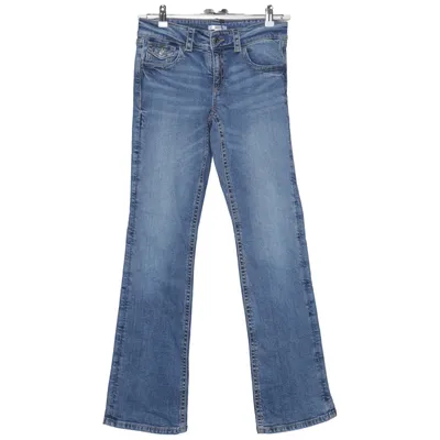 Jeans (Blå) från Gina Tricot Bomull, Elastan