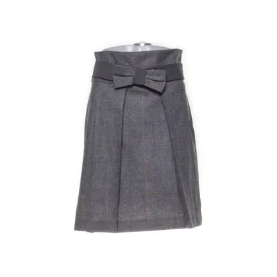 Skirt (Gray, Multicolored) from Sportmax Code Cupro, Elastane, Polyamide, Polyester, Viscose, Wool