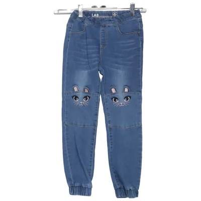 Treggings (Bleu) de Lab Industries by KappAhl Coton, Élasthane, Polyamide, Polyester