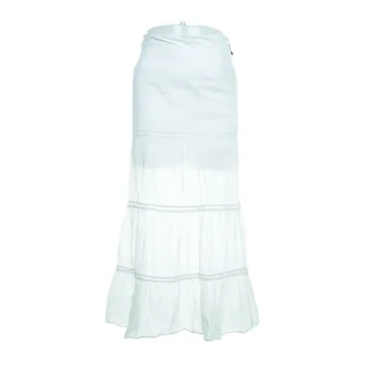 Maxi rok (Wit) van Made in italy Katoen, Elastaan