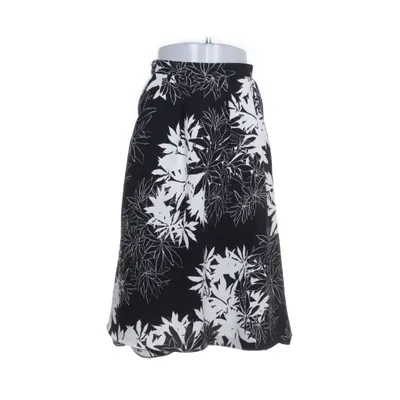 Maxi skirt (Black, White) from Warehouse