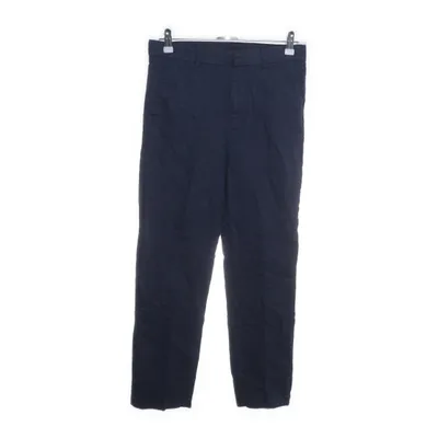 Suit pants (Blue) from H&M Cotton, Linen, Polyester