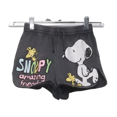 Sweatshorts (Grå, Flerfarvet) fra Zara x Peanuts Bomuld